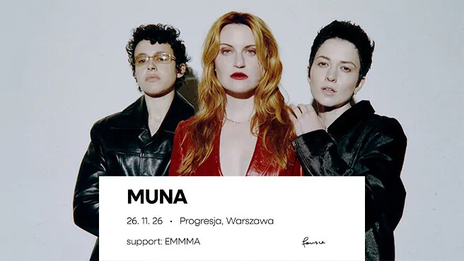 MUNA, plakat wydarzenia
