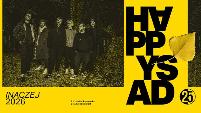 Happysad - 25 lat zespołu, plakat wydarzenia