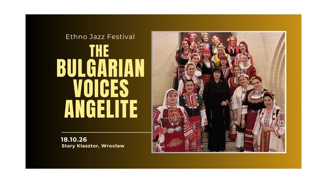 The Bulgarian Voices Angelite, plakat wydarzenia