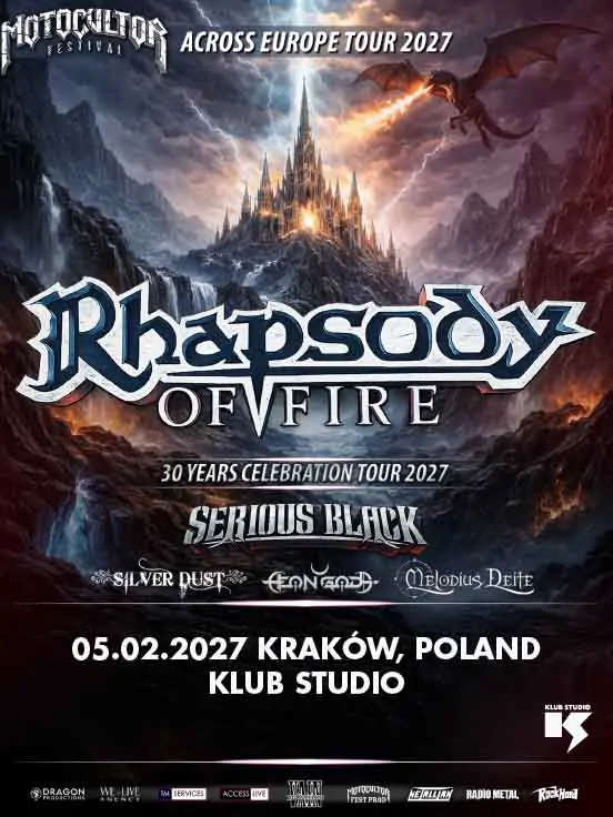 Rhapsody of Fire + Serious Black + Silver Dust + Aeon Gods + Melodius Deite