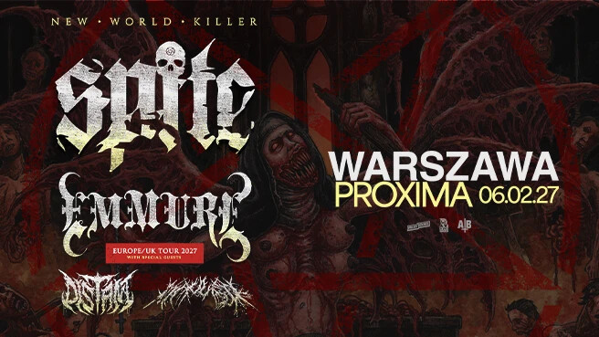Spite + Emmure, plakat wydarzenia