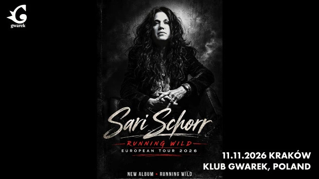 Sari Schorr "Running Wild", plakat wydarzenia