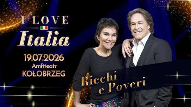 I Love Italia: Ricchi e Poveri, plakat wydarzenia