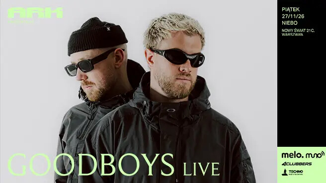 ARK: Goodboys Live, plakat wydarzenia