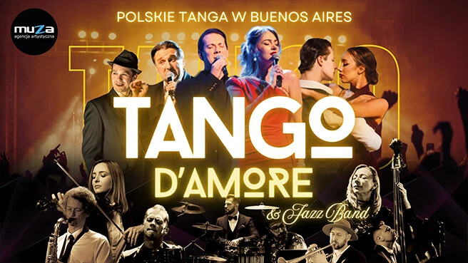 Tango d'amore & Jazz Band, plakat wydarzenia