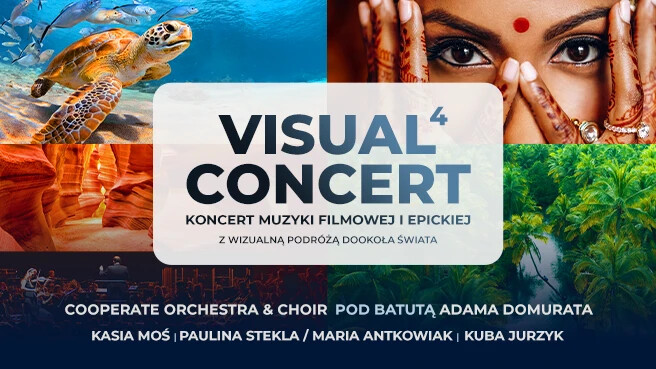 Visual Concert 4, plakat wydarzenia