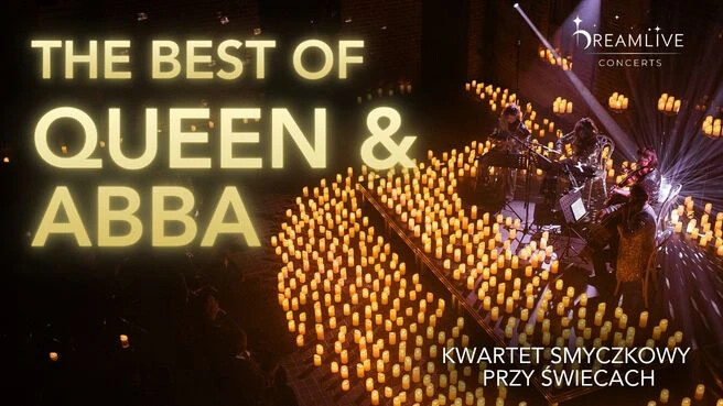 The Best of QUEEN & ABBA: Koncert przy świecach, plakat wydarzenia