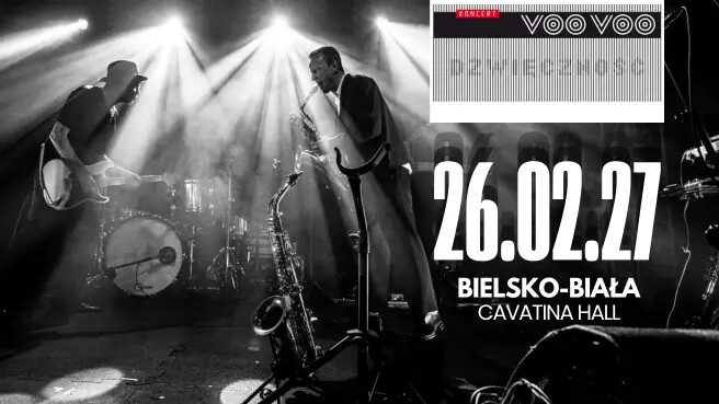 Voo Voo - Dźwięczność, plakat wydarzenia