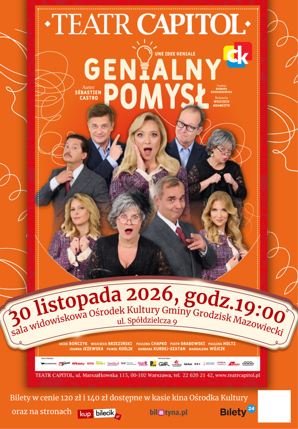 Genialny pomysł - spektakl Teatru Capitol
