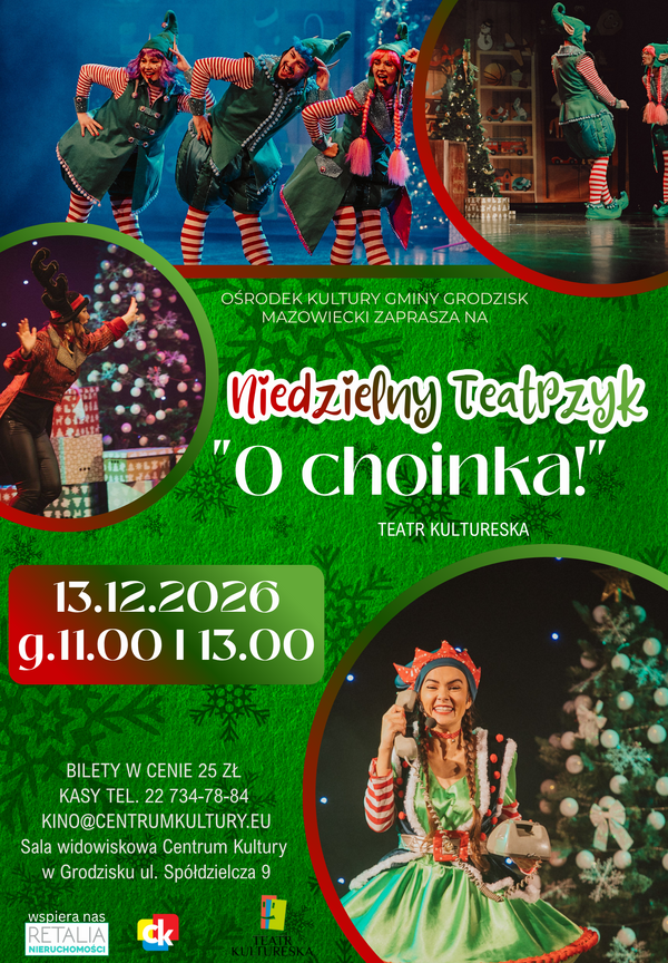 Niedzielny teatrzyk - "O choinka!"