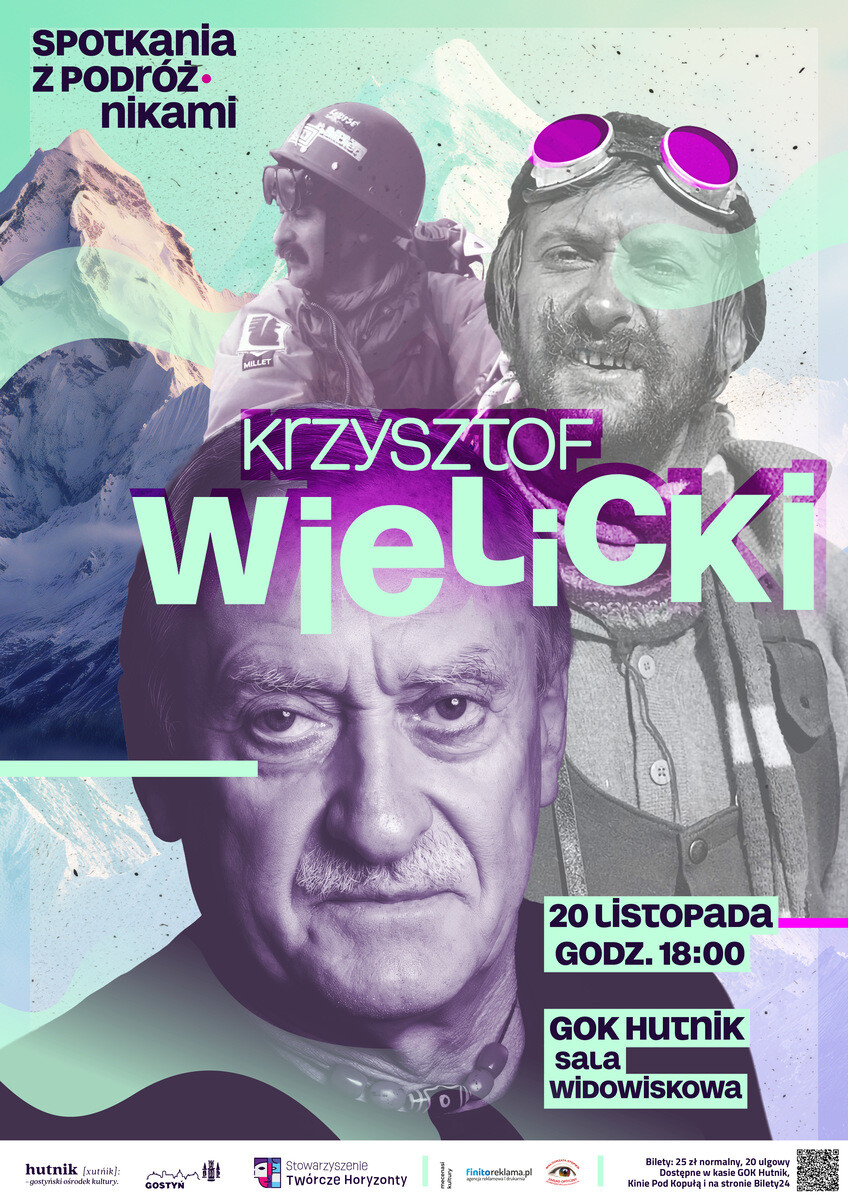 Spotkania z podróżnikami - Krzysztof Wielicki w Gostyniu