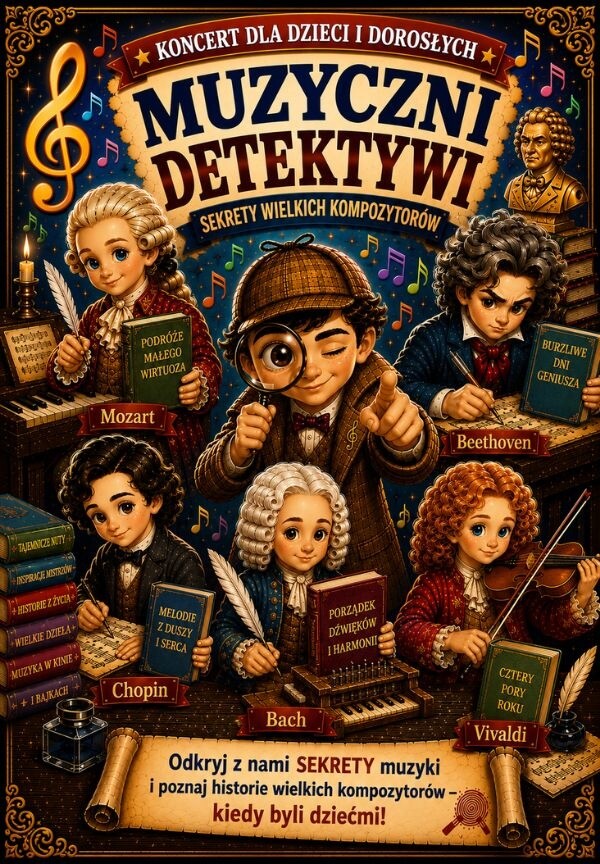 MUZYCZNI DETEKTYWI - SEKRETY WIELKICH KOMPOZYTORÓW