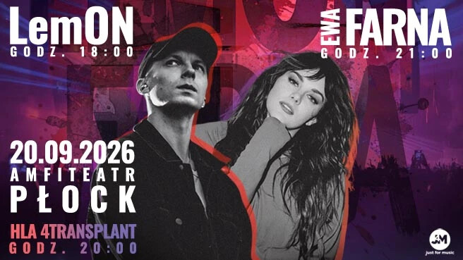 LemON & Ewa Farna, plakat wydarzenia