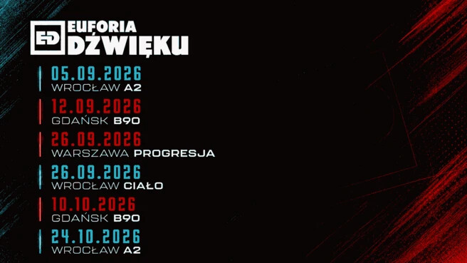 Euforia Dźwięku 2026, plakat wydarzenia