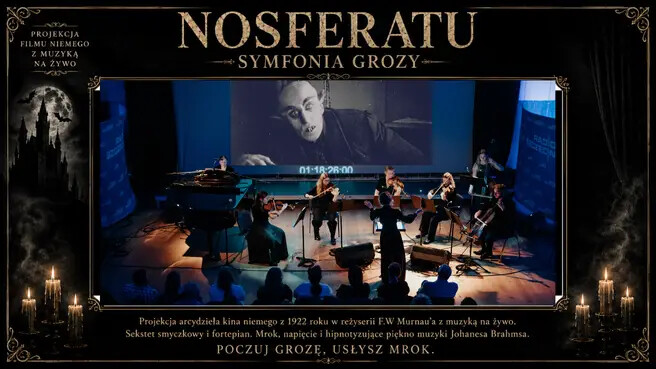 Nosferatu - Symfonia Grozy, plakat wydarzenia