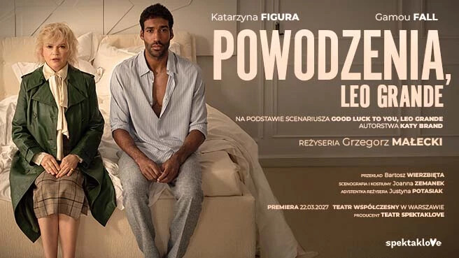 Powodzenia, Leo Grande, plakat wydarzenia