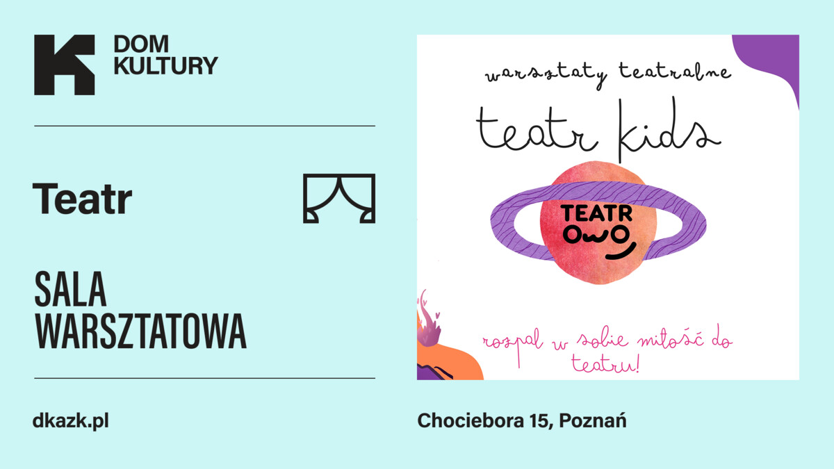 Warsztaty teatralne 4-6 lat