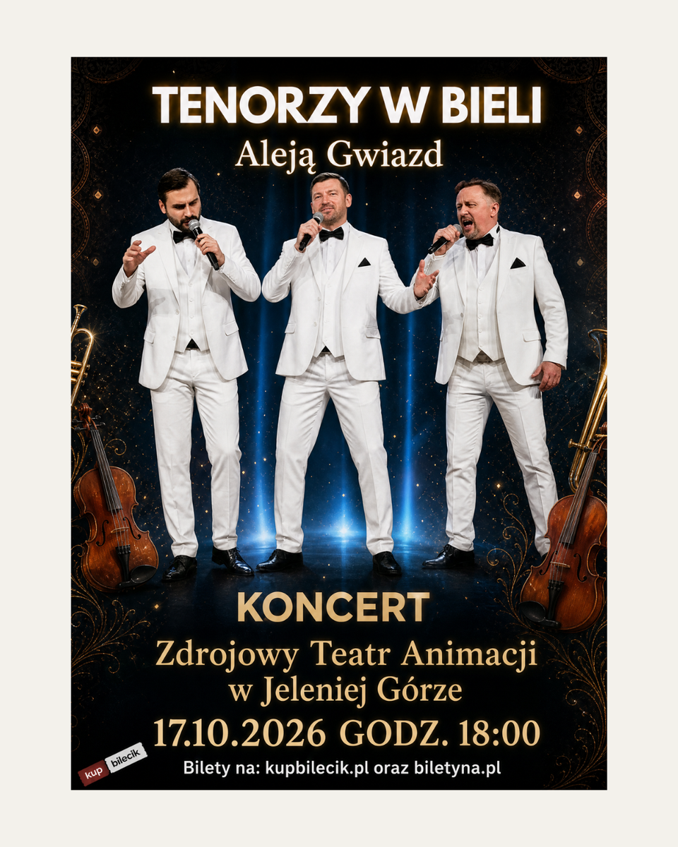 "Tenorzy w Bieli - Aleją Gwiazd"