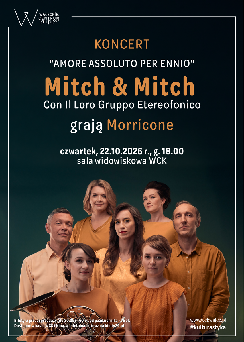 Koncert "Amore assoluto per Ennio" – Mitch & Mitch grają Morricone