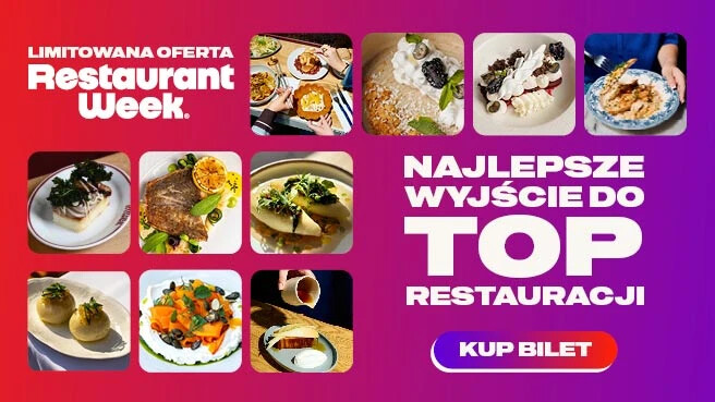 RestaurantWeek - edycja jesień 2026, plakat wydarzenia