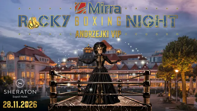 Rocky Boxing Night Andrzejki, plakat wydarzenia