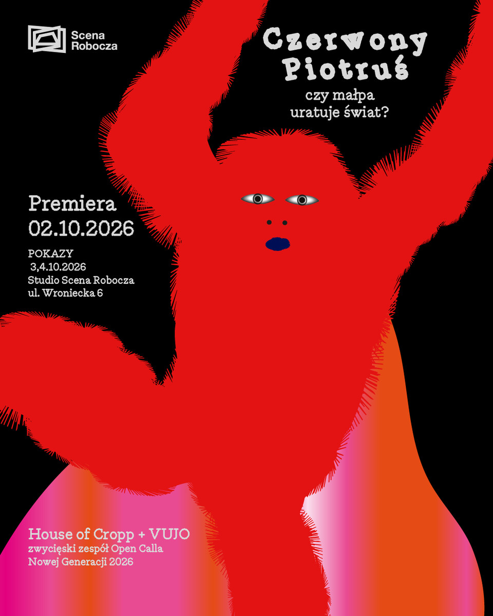 CZERWONY PIOTRUŚ. Czy małpa uratuje świat? // House of Cropp + VUJO