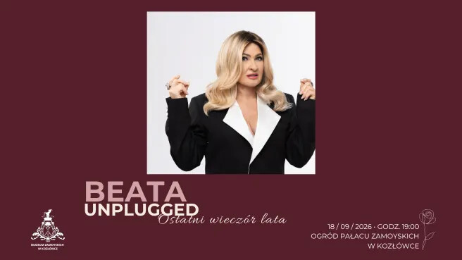 Beata Kozidrak Unplugged - Ostatni wieczór lata, plakat wydarzenia