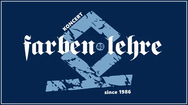 40-lecie FARBEN LEHRE + SIMPLICITY + SYMPTONE, plakat wydarzenia