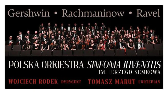 Gershwin | Rachmaninow | Ravel, plakat wydarzenia