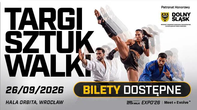 Targi Sztuk Walki EXPO’26, plakat wydarzenia