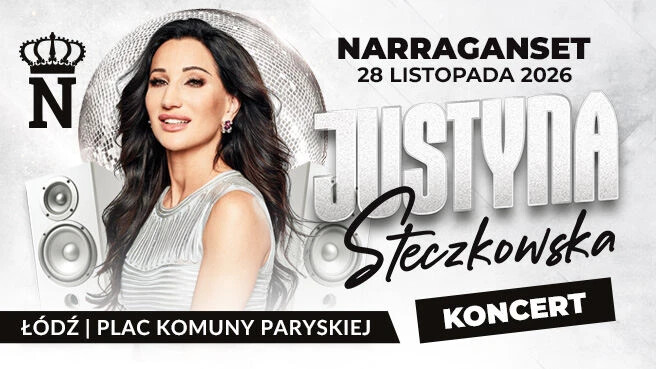 Justyna Steczkowska - koncert, plakat wydarzenia