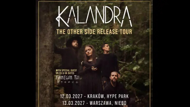 Kalandra + Finnegan Tui, plakat wydarzenia