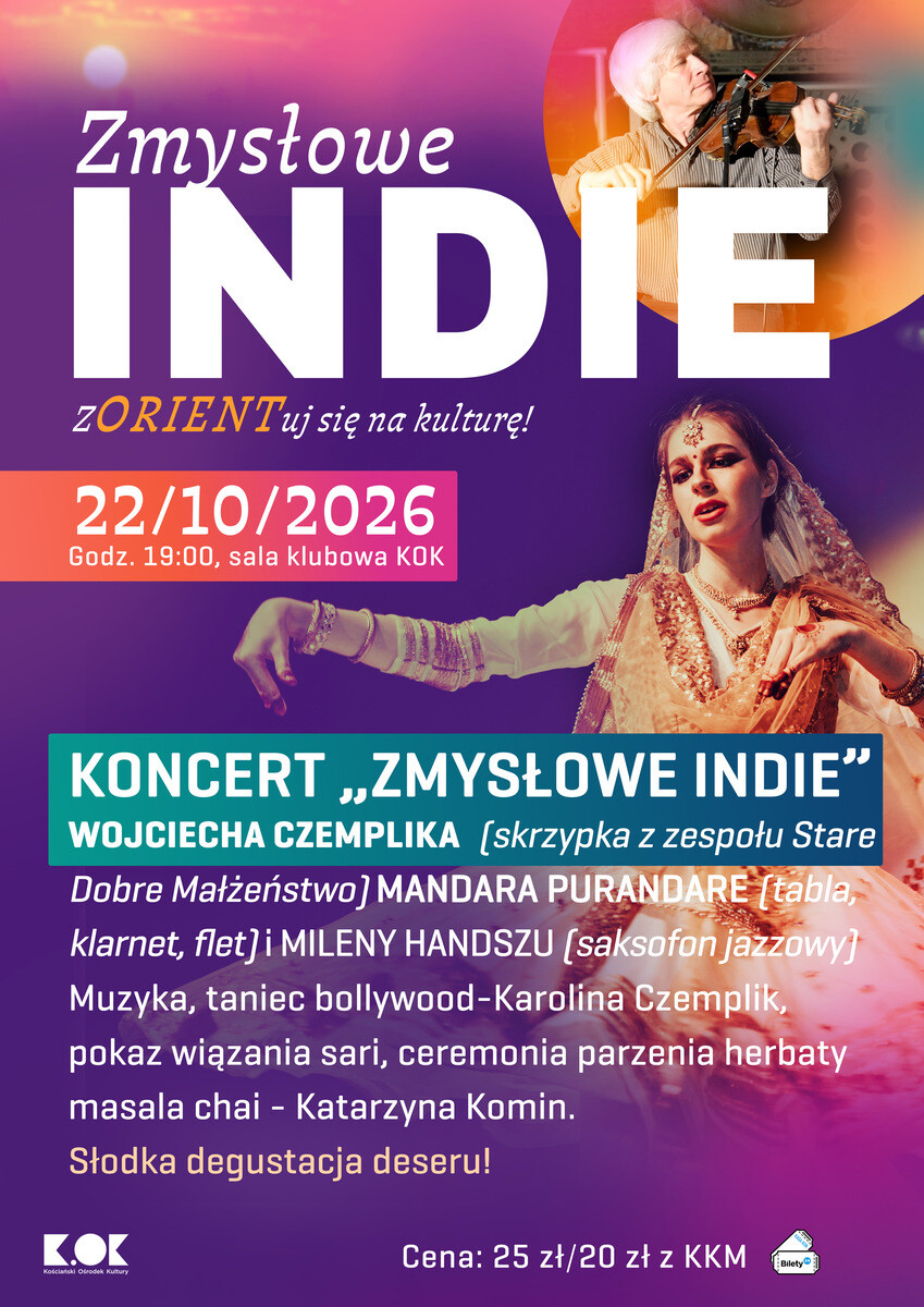 W Klubie Muzyka - Wojciech Czemplik - Zmysłowe Indie