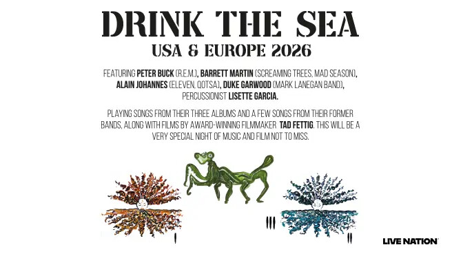 Drink The Sea, plakat wydarzenia