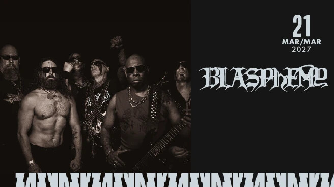 Blasphemy, plakat wydarzenia