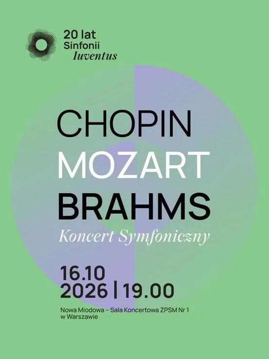Koncert symfoniczny - Chopin | Mozart | Brahms
