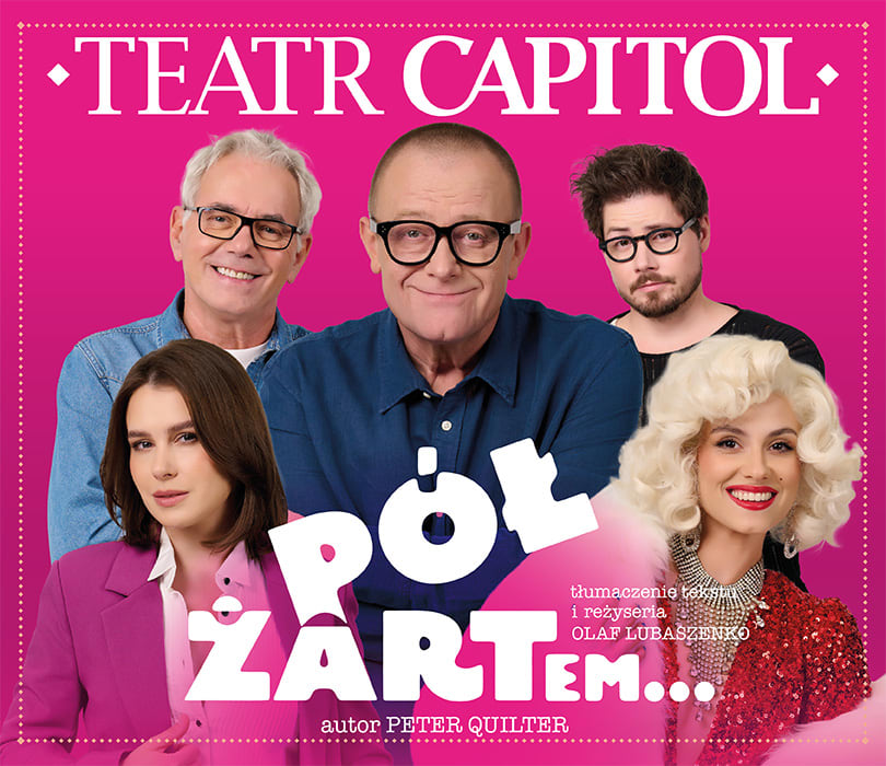 Pół żartem…, plakat wydarzenia