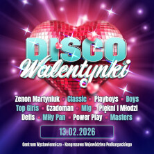 Disco Walentynki 2026, plakat wydarzenia