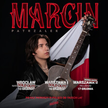 MARCIN PATRZAŁEK, plakat wydarzenia