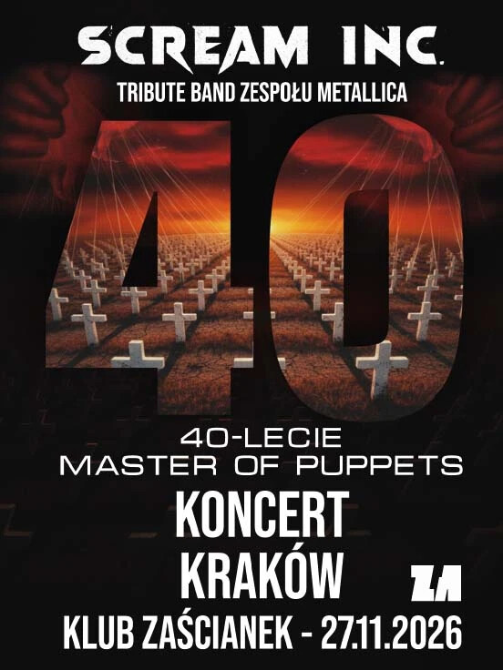 40-lecie “Master of Puppets” - SCREAM In