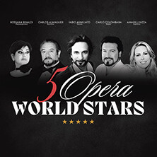5 OPERA WORLD STARS, plakat wydarzenia