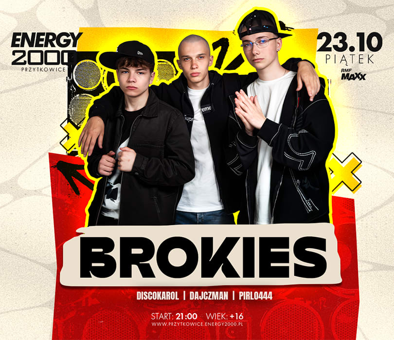 Brokies, plakat wydarzenia