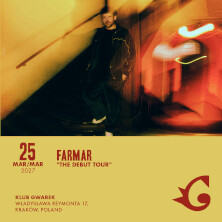farmar “The Debut Tour", plakat wydarzenia