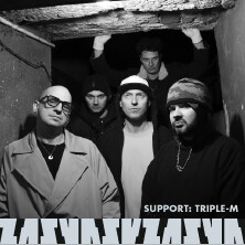 EABS | Support: Triple-M, plakat wydarzenia
