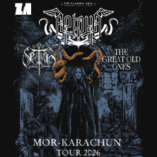 ARKONA “Mor-Karachun Tour 2026” + SETH + The Great Old One, plakat wydarzenia