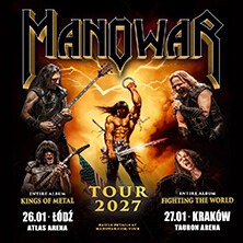 MANOWAR: KINGS OF METAL, plakat wydarzenia