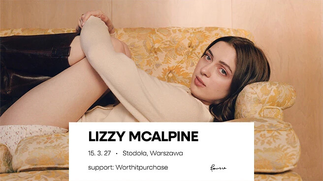 Lizzy McAlpine, plakat wydarzenia