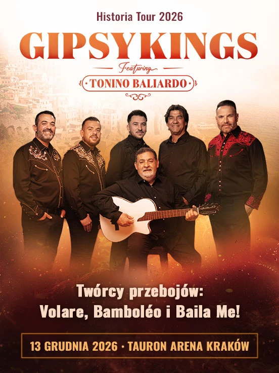 Gipsy Kings feat. Tonino Baliardo - Historia Tour 2026