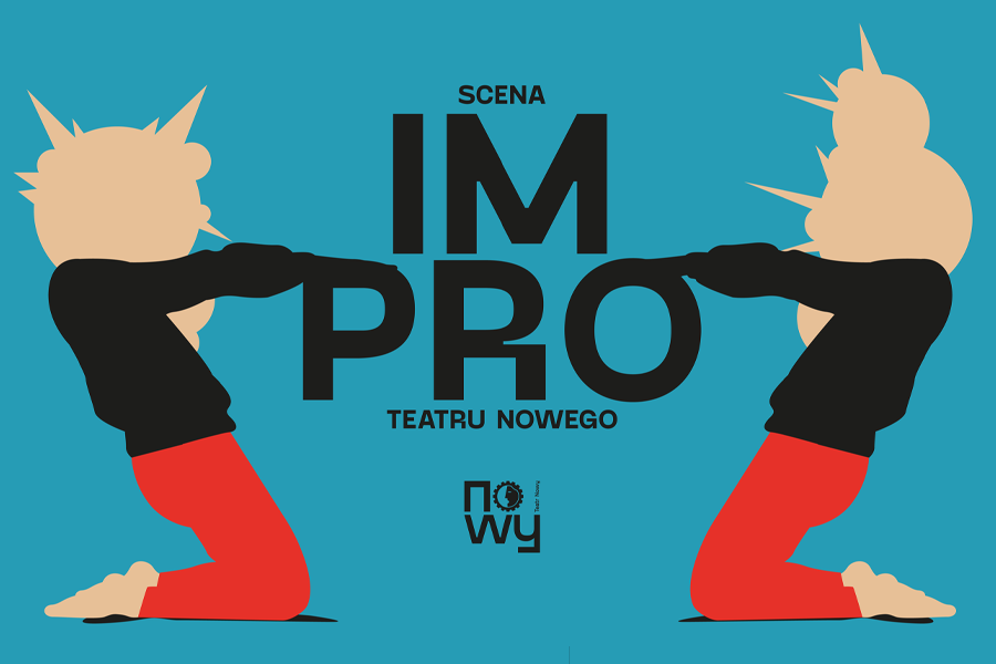 Improwizowany serial komediowy, odcinek 3 - Scena IMPRO TN, plakat wydarzenia