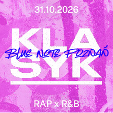 KLASYK w Blue Note, plakat wydarzenia